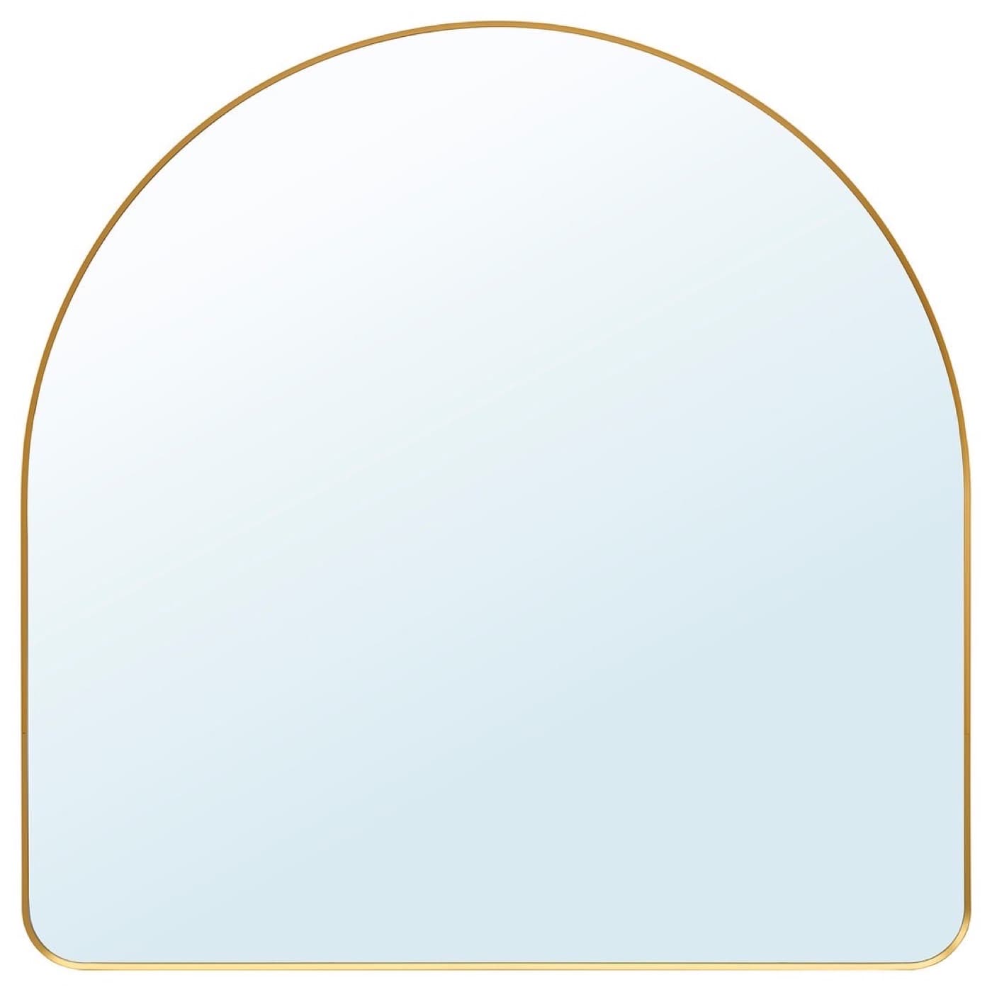 Brass Round Wall Mirror