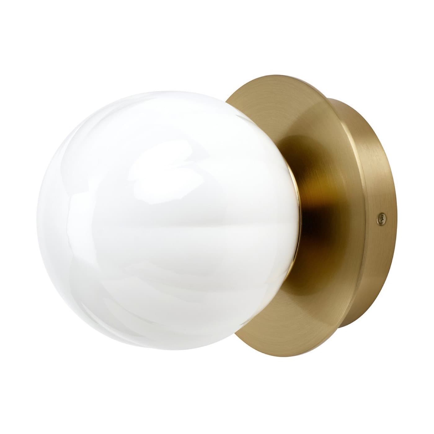 Brushed Brass Sconce Pair