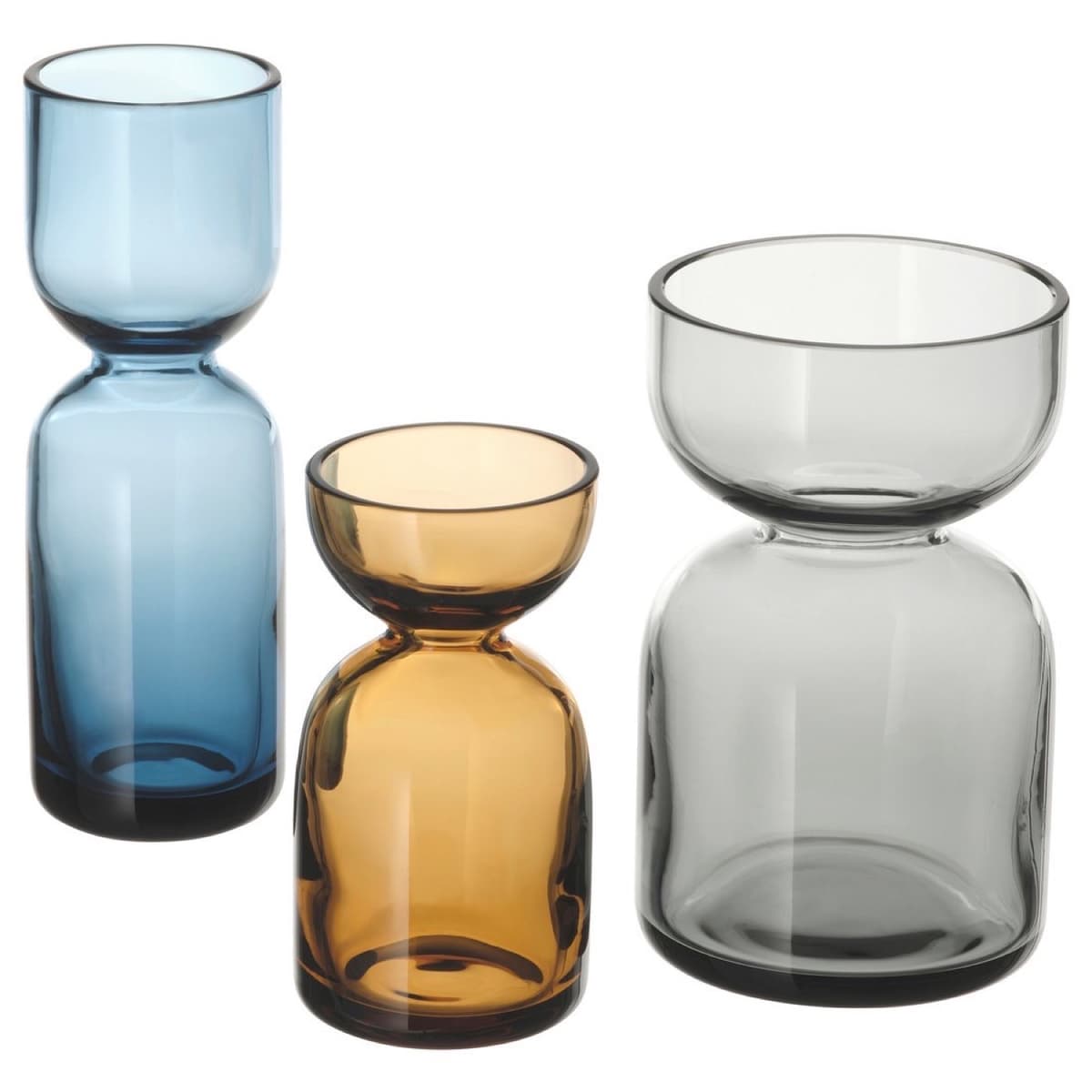 Ceramic Vase Trio