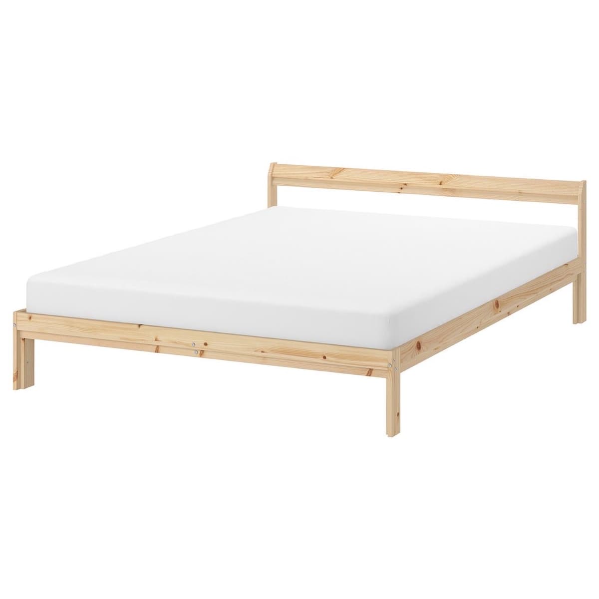 Low Platform Oak Bed