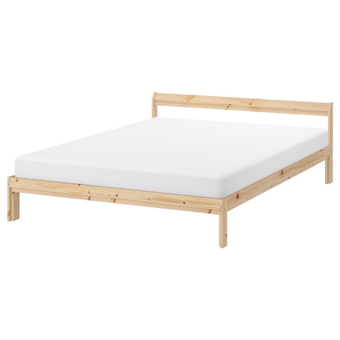 Low Platform Oak Bed