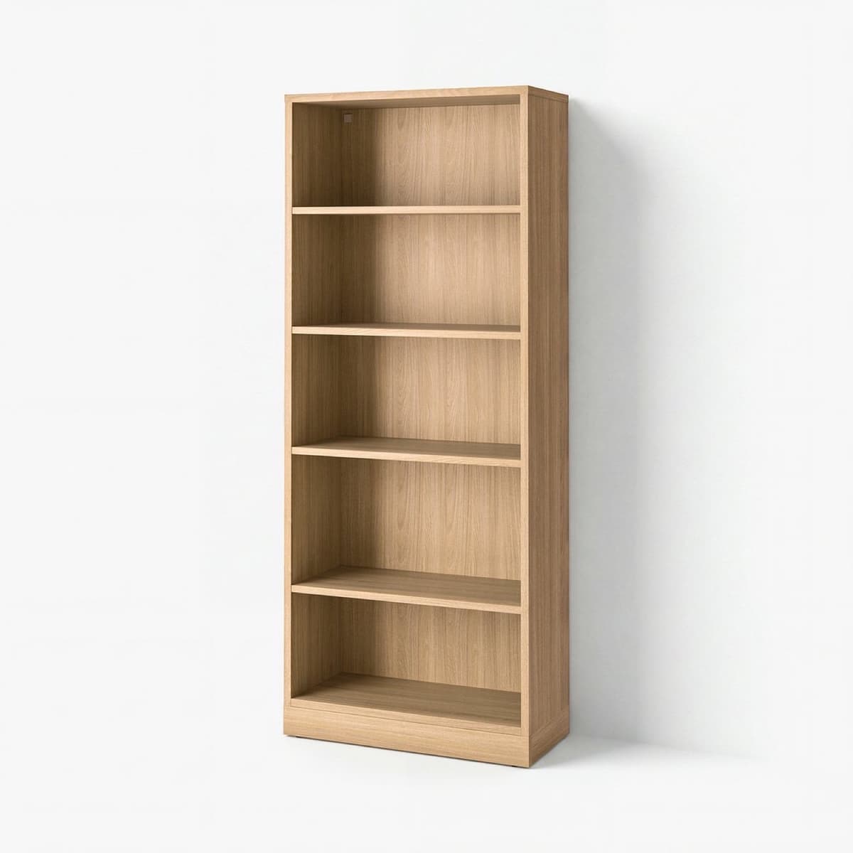 Open Oak Bookshelf